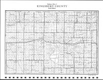 Kingsbury County Highway Map, Kingsbury County 1994